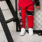 Sammy Detailed Trackpants - Red