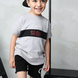 Sammy Detailed Tee - Grey