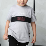 Sammy Detailed Tee - Grey