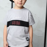 Sammy Detailed Tee - Grey