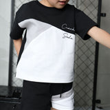 Sammy Multi Tee & Short Set-Cracked Soda