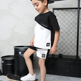 Sammy Multi Tee & Short Set-Cracked Soda