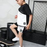 Sammy Multi Tee & Short Set-Cracked Soda