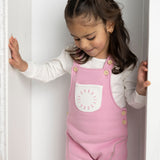 Savannah Detail Overalls - Pink