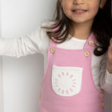 Savannah Detail Overalls - Pink