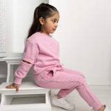 Savannah Crew & Pant Set - Bubblegum Pink