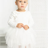 Scarlett Bow Tutu - Cream White