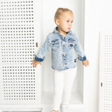Scarlett Ribbed Fleece Leggings - Cream White