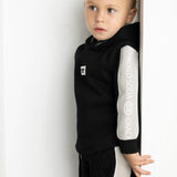 Scout Detailed Hoodie - Black