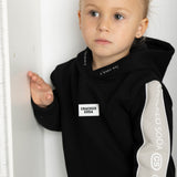 Scout Detailed Hoodie - Black