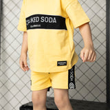 Jace Detailed Tee - Zest