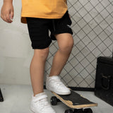 Slade Scoop Tee & Denim Short Set