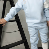 Storm Embossed Crew - Blue
