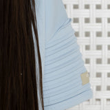 Embossed Tee Blue