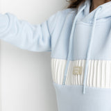 Detailed Hoodie Blue