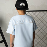 Storm Piping Box Tee - Blue