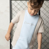 Storm Scoop Multi Tee - Blue/Pebble