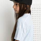 Cracked Soda Printed Tee Blue