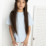 Cracked Soda Printed Tee Blue