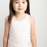 Ava Detailed Tank & Short Set - Pink