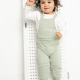 Tessa 2Pc Detailed Overalls - Sage