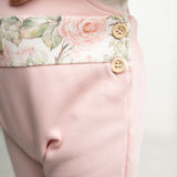 Tessa 2Pce Detailed Overall Set - Pink