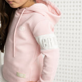 Tessa Detailed Hoodie - Pink