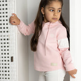 Tessa Detailed Hoodie - Pink