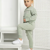 Tessa Embroidery Detailed Trackpant - Sage