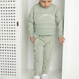 Tessa Embroidery Detailed Trackpant - Sage