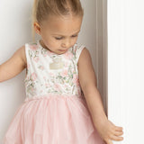 Tessa Floral Ribbed Shredded Tutu