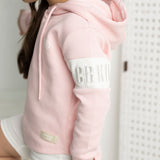 Tessa Detailed Hoodie & Short Set