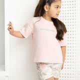Tessa Panel Tee & Short Set