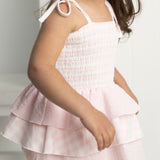 Tilli Check Bodysuit Dress