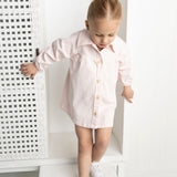 Tilli Denim Dress - Pink