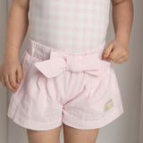 Tilli Bow Shorts - Pink