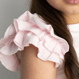 Tilli Check Frill Top