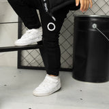 3-Piece Noah Puffer Vest, Crew & Jean Set