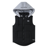 3-Piece Noah Puffer Vest, Crew & Jean Set