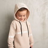 Axel Detailed Hoodie - Beige