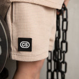 Axel Detailed Shorts - Beige