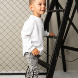 Toby Sports Crew - White