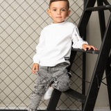Toby Sports Crew - White