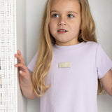 Wisteria Ribbed Summer Dress - Purple