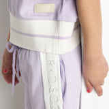 Wisteria Ribbed Shorts - Purple