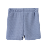 Xavier Detailed Shorts - Dusty Blue