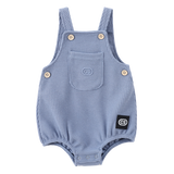 Xavier Summer Overall - Dusty Blue