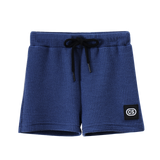 Zane Waffle Shorts - Denim Blue