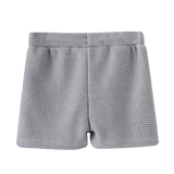 Zane Waffle Shorts - Grey.