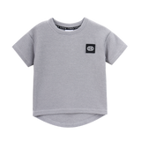 Zane Waffle Tee - Grey